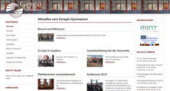 Desktop Screenshot of euregio-gymnasium.de