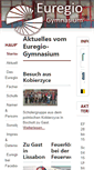Mobile Screenshot of euregio-gymnasium.de